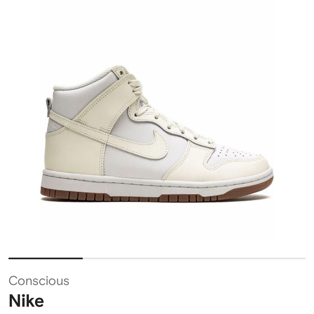 Nike Dunk High Sail Gum - Picture 6 of 6